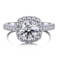 [Blue Jewels]Dazzling Resplendent Round Cut Wedding Ring