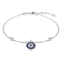 [Blue Jewels]Devil's Eye Round Shape Bracelet