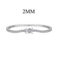 [Blue Jewels]Dazzling Exquisite Round Cut Daily Bracelet