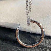 [
Bluetears-Jewels]JUSTE NECKLACE SILVER