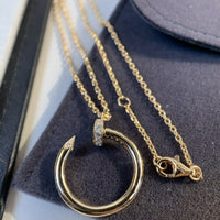 [
Bluetears-Jewels]JUSTE NECKLACE PINK GOLD