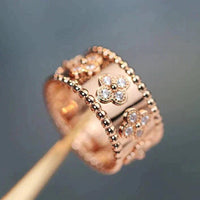 [
Bluetears-Jewels]CLOVER KALEIDOSCOPE RING 10MM