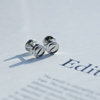 [Blue Jewels]LOVE EARRINGS SILVER 10MM