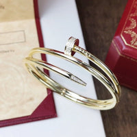 [Blue Jewels]JUSTE BRACELET 3.5MM DOUBLE ROW DIAMOND