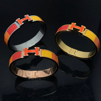 [
Bluetears-Jewels]H BRACELET ORANGE RAINBOW CERAMIC