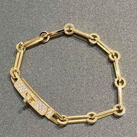 [Blue Jewels]CHAINE BRACELET SMALL MODEL DIAMOND