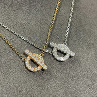 [
Bluetears-Jewels]ECHAPEE NECKLACE DIAMOND
