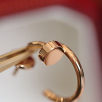 [
Bluetears-Jewels]JUSTE EARRINGS PINK GOLD