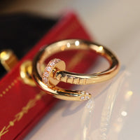 [
Bluetears-Jewels]JUSTE RING 2.65MM GOLD DIAMOND