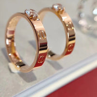 [
Bluetears-Jewels]LOVE RING 3.6MM 1 BIG DIAMOND