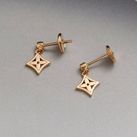 [
Bluetears-Jewels]STAR EARRINGS GOLD