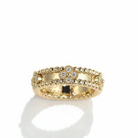 [
Bluetears-Jewels]PERLEE GOLD DIAMOND RING