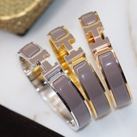 [
Bluetears-Jewels]H BRACELET 12MM BROWN