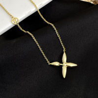 [
Bluetears-Jewels]LOUISETTE GOLD NECKLACE