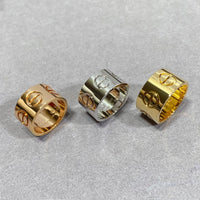 [Blue Jewels]LOVE 11MM LARGE RING