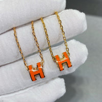 [Blue Jewels]MINI POP H NECKLACE