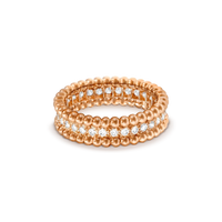 [
Bluetears-Jewels]PERLEE DIAMOND ROSE GOLD RING