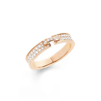 [Blue Jewels]ALLIANCE LIENS VIDENCE PAVED DIAMOND 4MM RING
