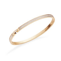 [
Bluetears-Jewels]LIENS VIDENCE DIAMOND PAVED BRACELET