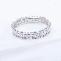 [
Bluetears-Jewels]PERLEE DIAMOND SILVER RING
