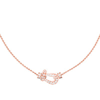 [
Bluetears-Jewels]FORCE 10 PINK GOLD DIAMOND NECKLACE