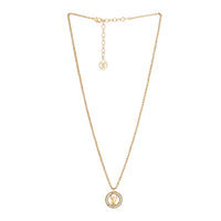 [
Bluetears-Jewels]BY NIGHT DIAMOND PAVED NECKLACE