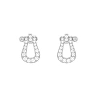 [
Bluetears-Jewels]FORCE 10 FULL DIAMOND STUD EARRINGS MINI MODEL