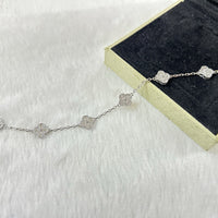 [
Bluetears-Jewels]CLOVER 6 MOTIF DIAMOND BRACELET