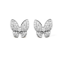 [
Bluetears-Jewels]BUTTERFLY ALL DIAMOND EARRINGS