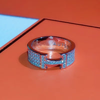 [Blue Jewels]H RING FULL DIAMOND