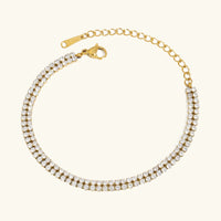 Celene Layered Tennis Bracelet