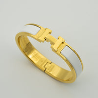 [Blue Jewels]H WHITE BRACELET