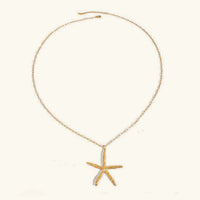 Claudia Gold Starfish Necklace