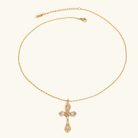 Olea Diamond Crucifix