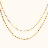 Layered Ball Chain Necklace