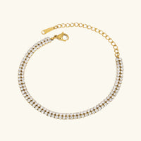 Florabelle Double Tennis Bracelet
