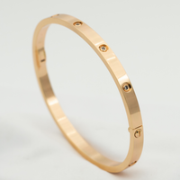 [
Bluetears-Jewels]LOVE BRACELET 3.65MM 10 DIAMONDS