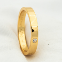 [
Bluetears-Jewels]LOVE RING 4MM 1 DIAMOND