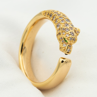 [
Bluetears-Jewels]PANTHERE RING DIAMOND 7.3MM
