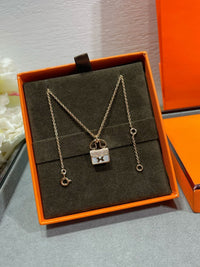[
Bluetears-Jewels]H CIRCE MOISSANITE PENDANT NECKLACE GOLD
