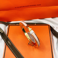[
Bluetears-Jewels]CLASSIC HM CLIC  PINK 8MM ENAMEL BRACELET