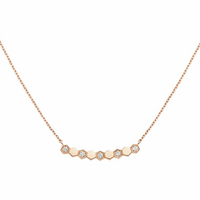 [
Bluetears-Jewels]BEE MY LOVE DIAMOND NECKLACE