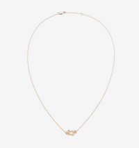[
Bluetears-Jewels]FORCE 10 DIAMOND PINK GOLD NECKLACE MINI MODEL