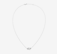 [
Bluetears-Jewels]FORCE 10 DIAMOND SILVER NECKLACE MINI MODEL