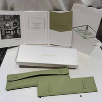 [Blue Jewels]VA CLOVER BRACELET NECKLACE RING BOX GIFT BAG