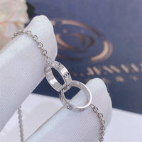 [
Bluetears-Jewels]LOVE BRACELET DOUBLE RING