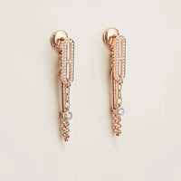 [
Bluetears-Jewels]CHAINE CHAOS DIAMOND DROP EARRINGS