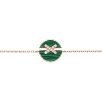[
Bluetears-Jewels]JEUX DE BRACELET MALACHITE PINK GOLD DIAMONDS
