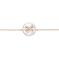 [
Bluetears-Jewels]JEUX DE BRACELET MOP PINK GOLD DIAMONDS