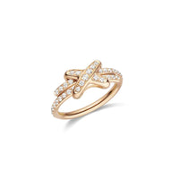 [
Bluetears-Jewels]JEUX DE RING PINK GOLD DIAMOND